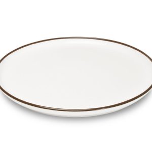 Figgjo Strøk Tallerken - 27 cm - Brun Strøk