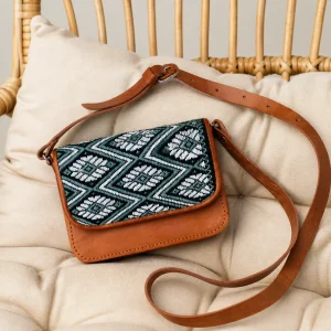 Lærveske Crossbody