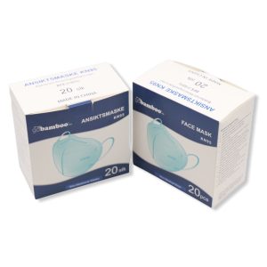 Ansiktsmaske KN95 Egenbeskyttelse 20 stk