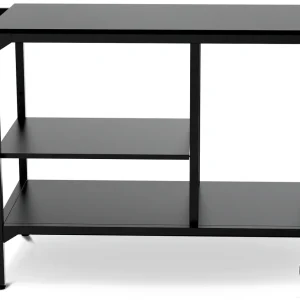 BBQ Station grillbord med hjul 115x60 cm matt svart - Cozze
