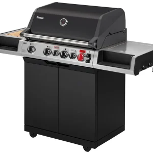 Gassgrill UNIQ 4 IK med CRUSTER bakbrenner 4 brennere - Enders