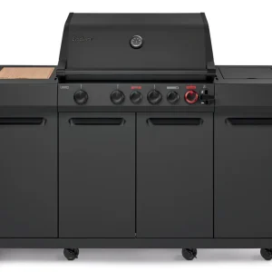 Gassgrill UNIQ 4 IK Kitchen Shadow med CRUSTER bakbrenner - Enders