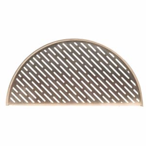 Grillplate rustfritt stål halvrund Big Joe - Kamado Joe
