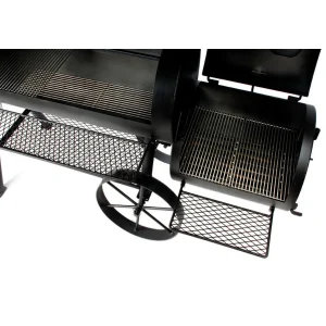 Grillrist rund rustfritt stål 16" Chuckwagon røykkammer - Joe's Barbeque