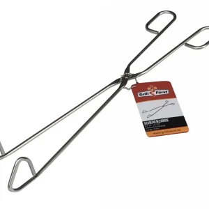 Grilltang saksetang 37 cm rustfritt stål - Grillfürst