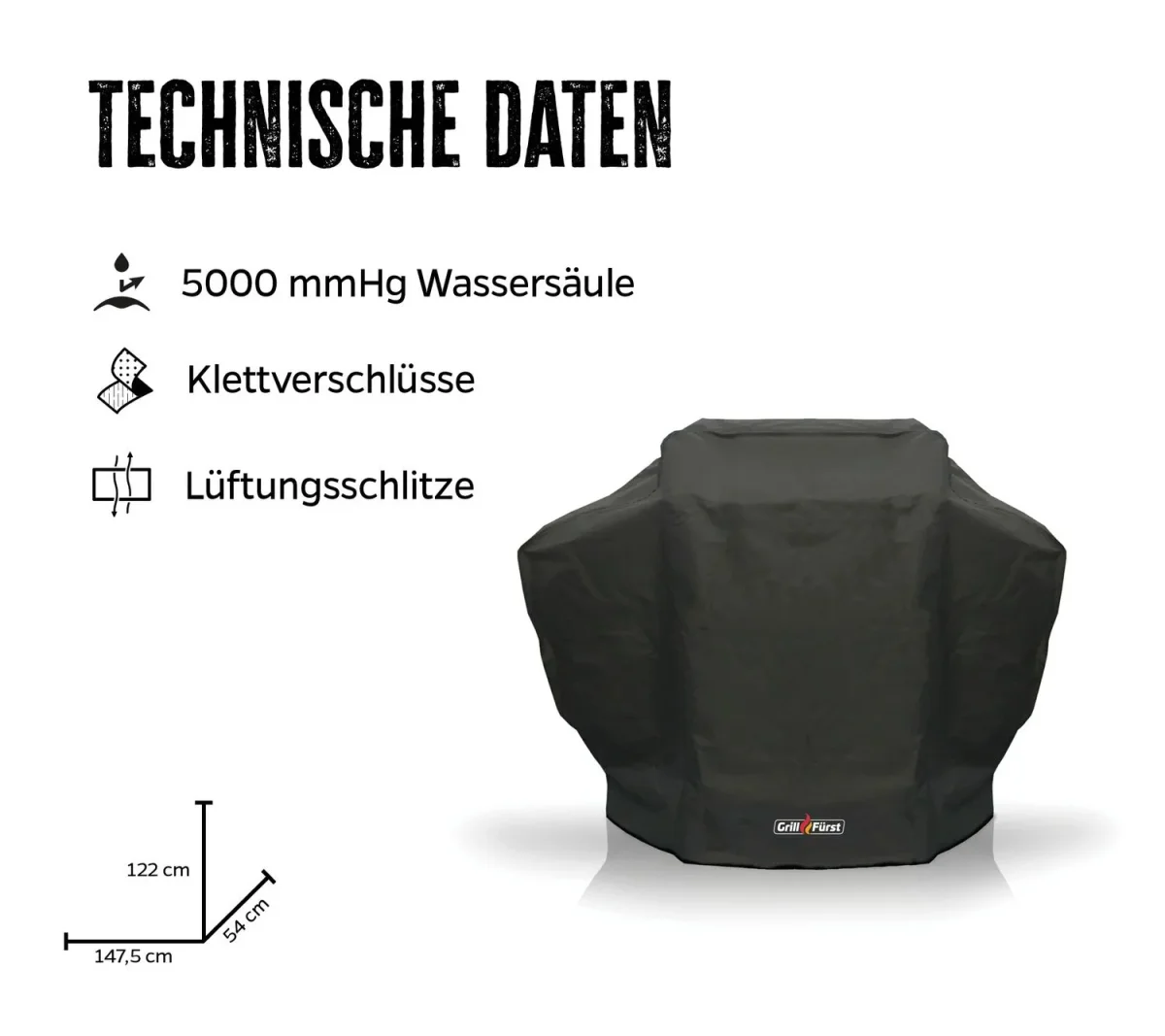 Grilltrekk for Independence P330 gassgrill - Grillfürst - Image 3