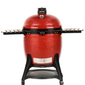 Keramisk grill Big Joe III med tralle og sidebord 61 cm - Kamado Joe