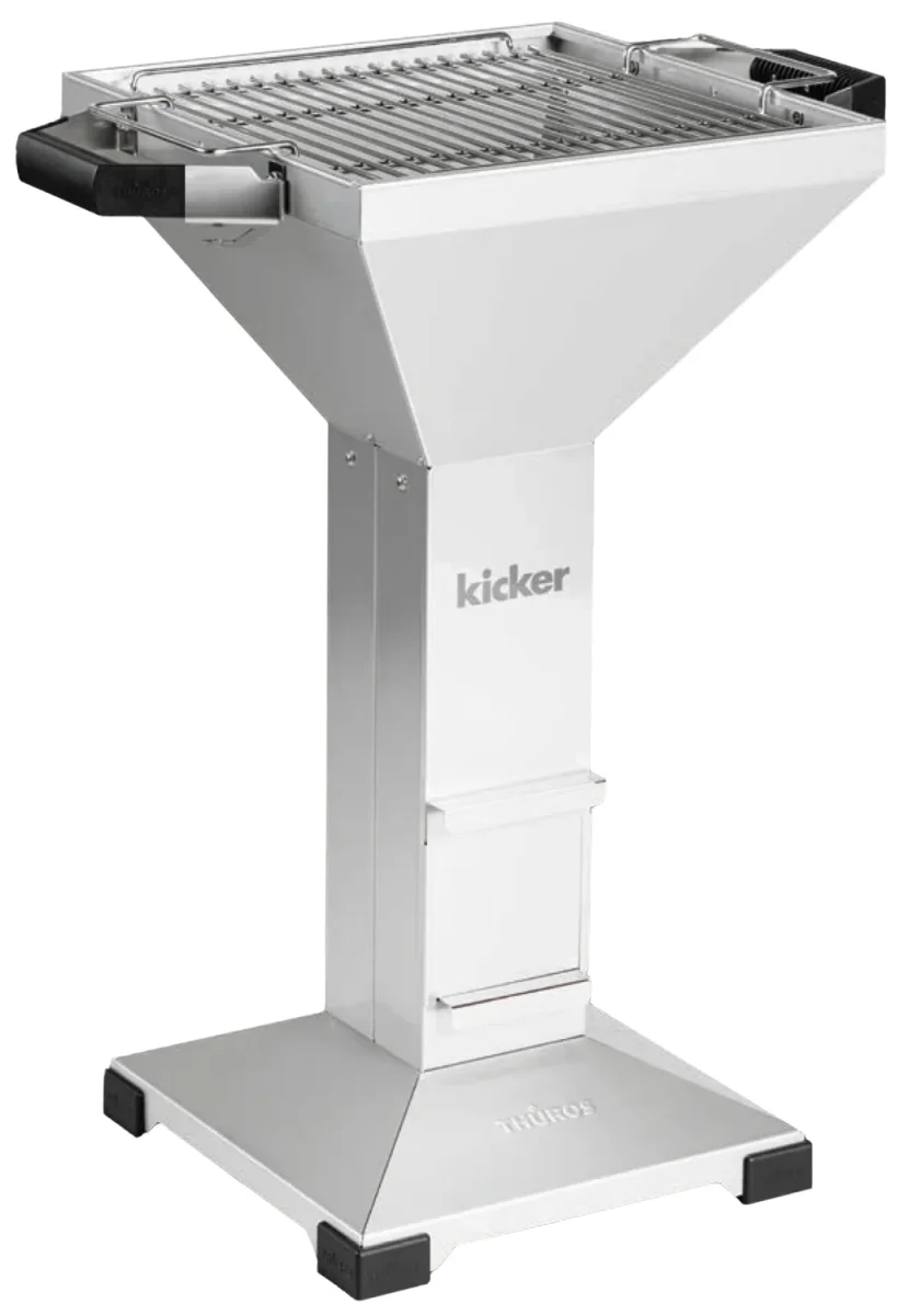 Kullgrill T3 rustfritt stål 42x42 cm kicker EDITION - Thüros