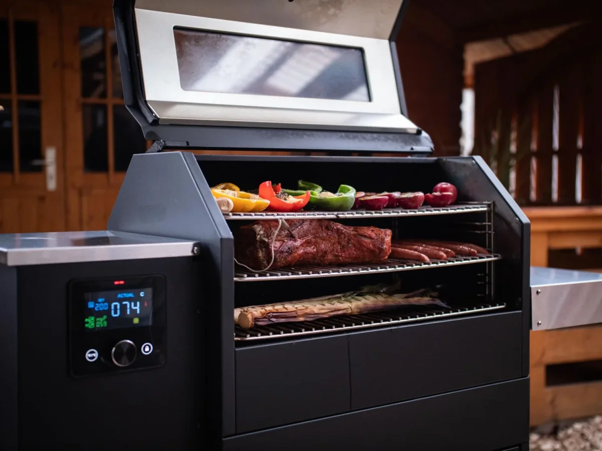 Pelletsgrill S280 rustfritt stål rist 60 cm - Grillfürst - Image 5