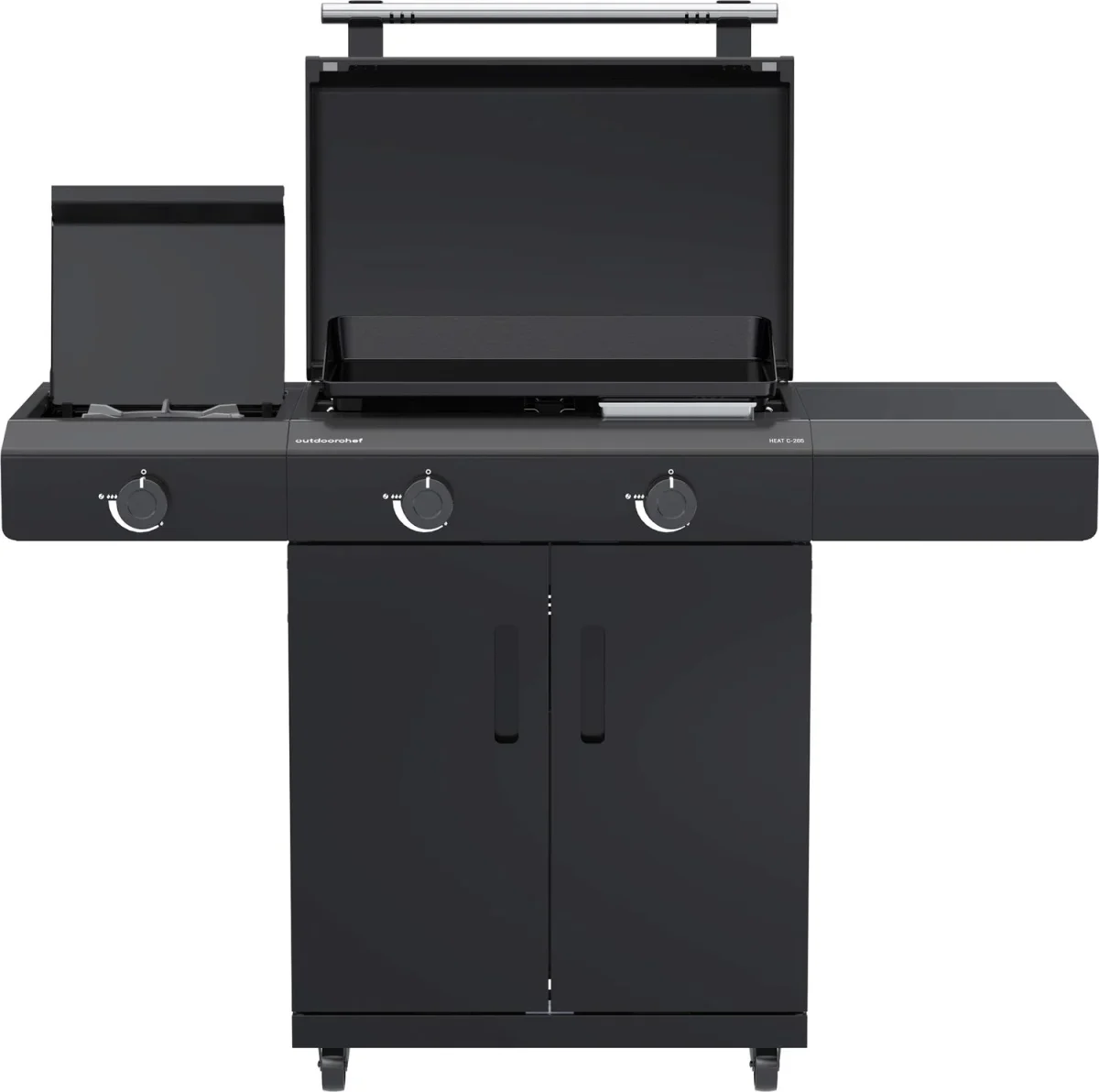 Plancha gassgrill HEAT C-265 med Blazing Zone støpejern - Outdoorchef