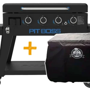 Plancha grill Ultimate 4-brennere med stativ og grilltrekk - Pit Boss