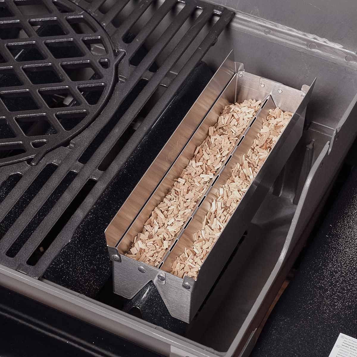 Røykboks for Weber gassgrill 30 x 8,6 cm - SANTOS - Image 3