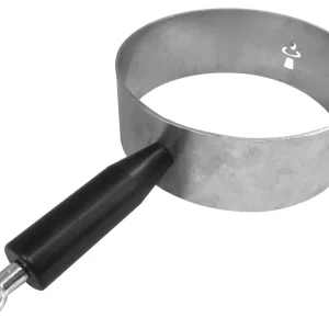Stekering for feuerplatte Ø 14 cm rustfritt stål - Remundi