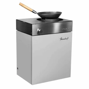 Wokbrennere Block R Gen. 5 lysgrå 17 kW - Flammkraft